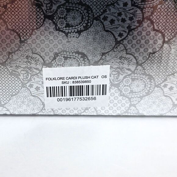 Taylor Swift Folklore Album Cardigan Plush Cat - NEW IN HAND - Picture 7 of 7